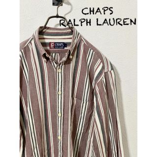 チャップス(CHAPS)の【90's】 CHAPS RALPH LAUREN ストライプシャツ(シャツ)