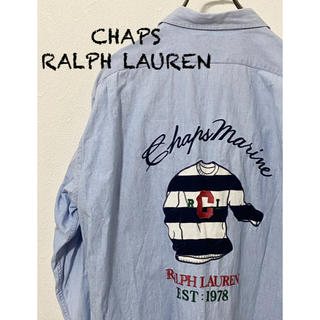 チャップス(CHAPS)の【激レア!】 CHAPS RALPH LAUREN シャンブレーシャツ(シャツ)