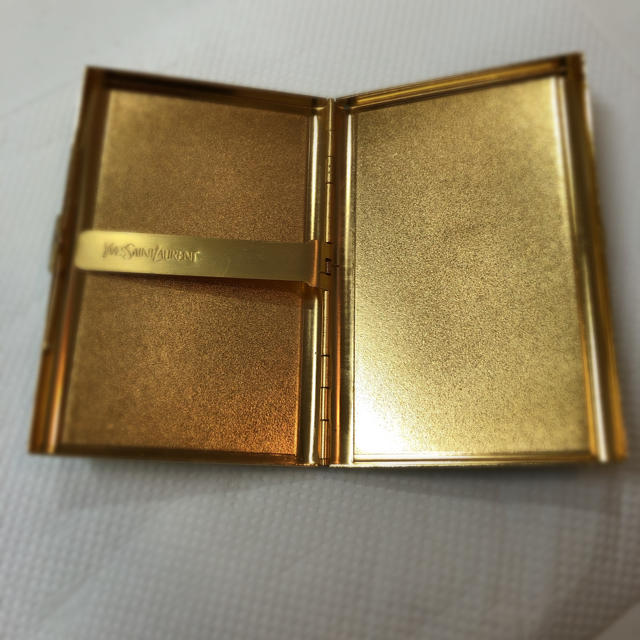 箱付 YVES SAINT LAURENT YVES シガレットケース ツートン