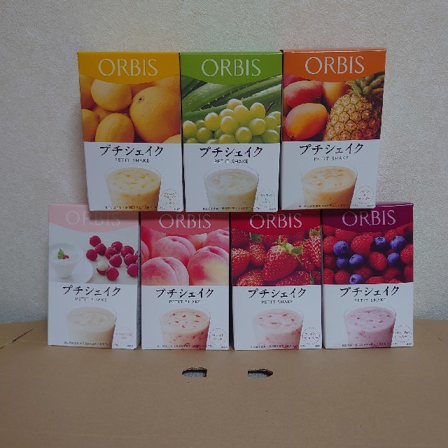 ORBIS(オルビス)の【7種全種お試し９袋】オルビスプチシェイク コスメ/美容のダイエット(ダイエット食品)の商品写真