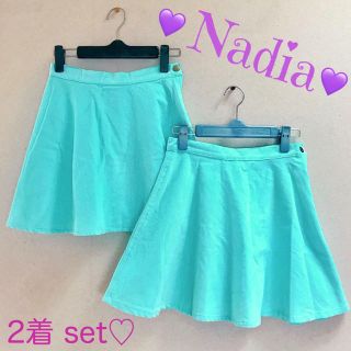 ナディア(NADIA)のNadia♡ミニスカートおそろい2着セット売り♡(ミニスカート)