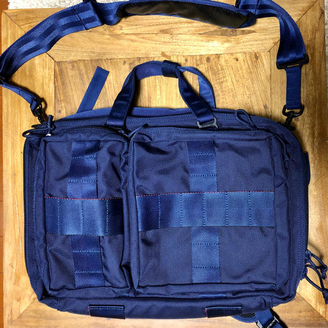 BRIEFING × BEAMS PLUS 3WAY BAG NAVY