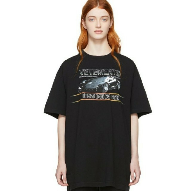 Balenciaga(バレンシアガ)の【新品】【レア】VETEMENTS Lamborghini Tシャツ M メンズのトップス(Tシャツ/カットソー(半袖/袖なし))の商品写真