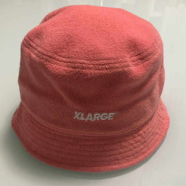 引き出物 値下げ XLARGE ピンク バケットハット パイル生地 tbg.qa