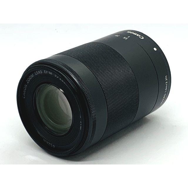 ☆EOS M用 望遠レンズ ☆キヤノン EF-M 55-200mm ☆ブラック 【初回限定】