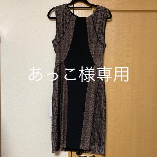 ビーシービージーマックスアズリア(BCBGMAXAZRIA)のBCBG ワンピース　中古　サイズ６(ひざ丈ワンピース)