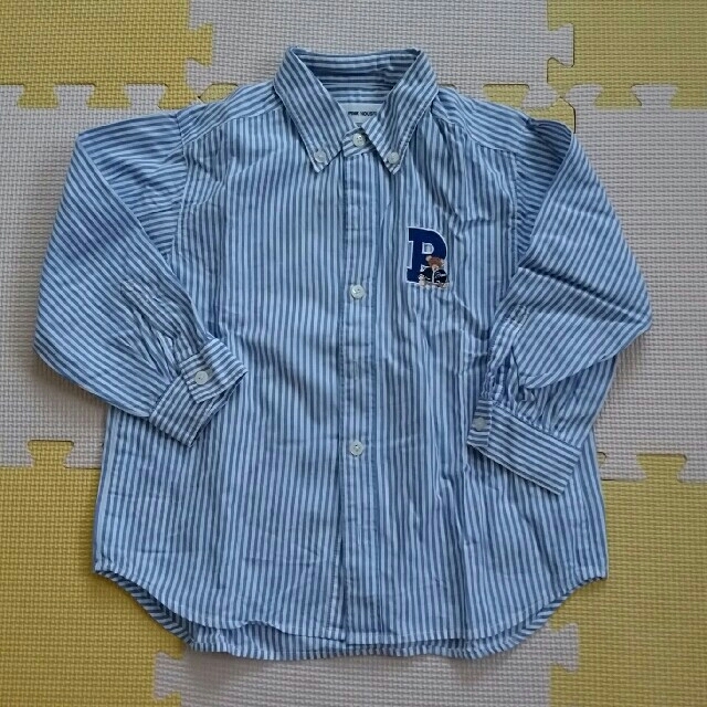 PINK HOUSE(ピンクハウス)のPINK HOUSE　ストライプシャツ　100 キッズ/ベビー/マタニティのキッズ服男の子用(90cm~)(ブラウス)の商品写真