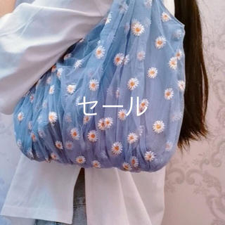 ザラ(ZARA)のデイジー刺繍バック💕可愛い セール💕(トートバッグ)