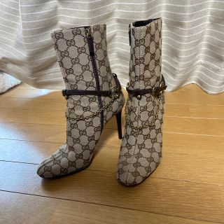 グッチ(Gucci)のグッチ　ショートブーツ　GG柄(ブーツ)