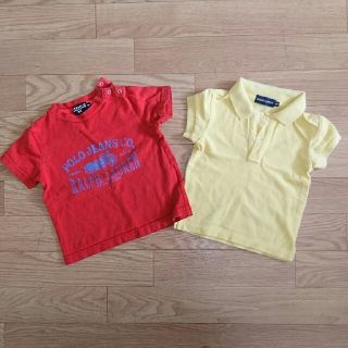 ラルフローレン(Ralph Lauren)のラルフローレン ポロシャツ、Tシャツ 2枚セット 80サイズ(Ｔシャツ)