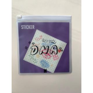 ボウダンショウネンダン(防弾少年団(BTS))のDNA ステッカー BTS ポップアップ限定(アイドルグッズ)