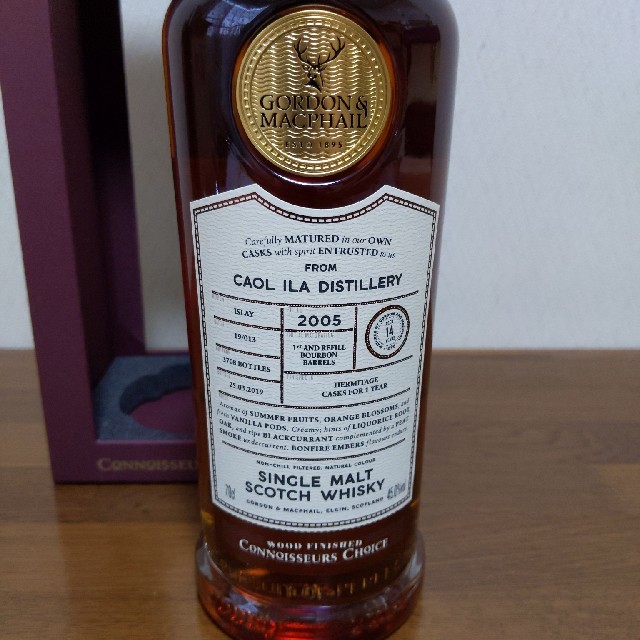 Ｇ&M　カリラ　2005　エルミタージュ・フィニッシュ　45% 700ml