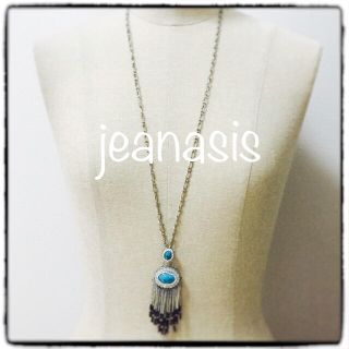 ジーナシス(JEANASIS)のジーナシス⭐️ターコイズネックレス(ネックレス)