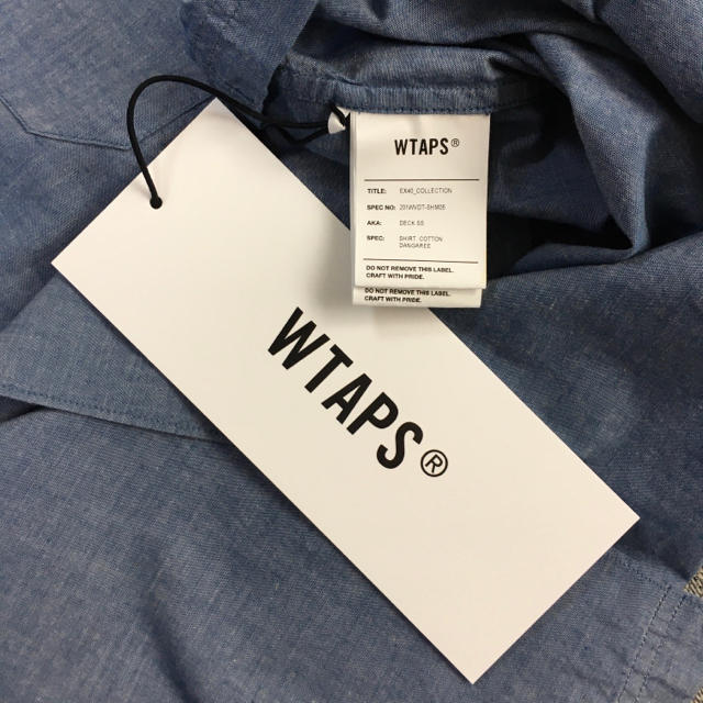 W)taps(ダブルタップス)のWTAPS 20SS  DECK SS ダンガリーシャツ メンズのトップス(シャツ)の商品写真