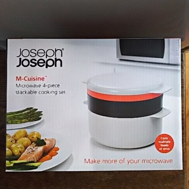 Joseph Joseph(ジョセフジョセフ)の電子レンジクッキングセット インテリア/住まい/日用品のキッチン/食器(調理道具/製菓道具)の商品写真