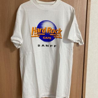 ロックハード(ROCK HARD)の80‘s ハードロックカフェ　カナダ バンフ　刺繍タグ(Tシャツ/カットソー(半袖/袖なし))