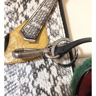 FENDI - レア 美品 FENDI モンスター パイソン クラッチバッグセットの