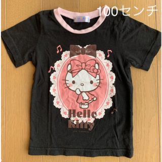 サンリオ(サンリオ)のキティ　Ｔシャツ　女の子　100センチ(Tシャツ/カットソー)