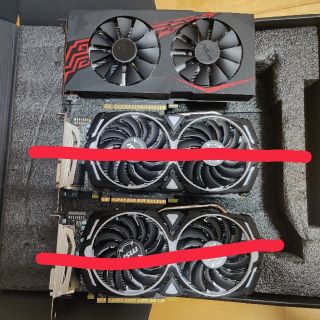 RX570 4GB GPU AMD  残1枚(PCパーツ)