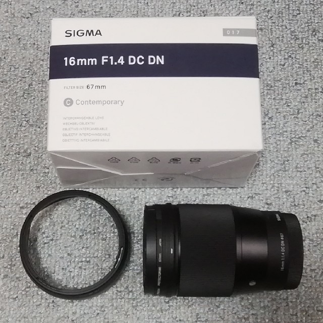 SIGMA  シグマ　16mm C F1.4 DC DN ソニーEマウント