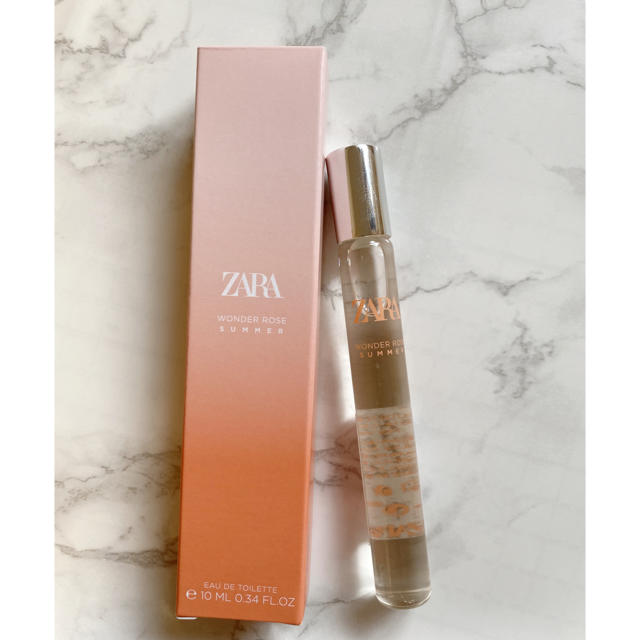 ZARA(ザラ)の【新品】ZARA 香水ロールオン10ml ワンダーローズ コスメ/美容の香水(香水(女性用))の商品写真