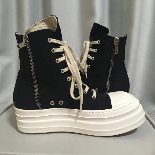 Rick Owens(リックオウエンス)のDRKSHDW 20SS DOUBLE BUMPER SNEAKERS メンズの靴/シューズ(スニーカー)の商品写真