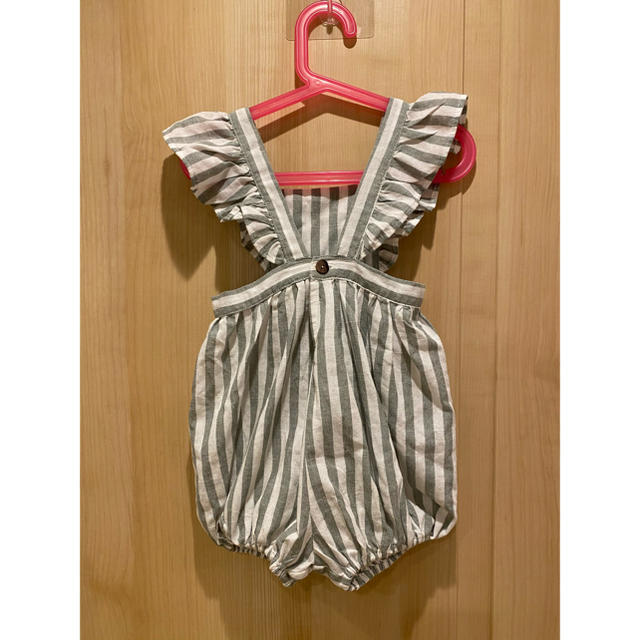 【yoli&otis】OLLE ROMPER ストライプ ロンパース 4y キッズ/ベビー/マタニティのキッズ服男の子用(90cm~)(Tシャツ/カットソー)の商品写真