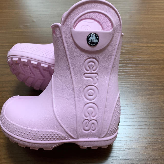 crocs(クロックス)のクロックス レインブーツ Cー6 キッズ/ベビー/マタニティのベビー靴/シューズ(~14cm)(長靴/レインシューズ)の商品写真