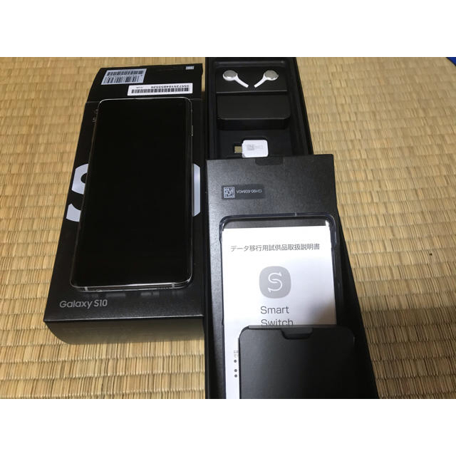 Docomo Galaxy S10 SC-03L ホワイト Simロック解除