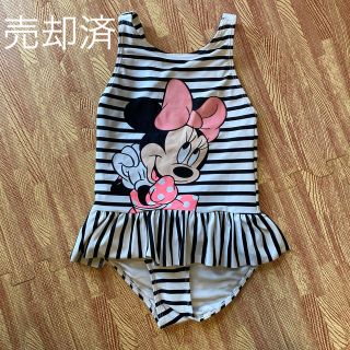 エイチアンドエム(H&M)の【ゆいまる様専用】《H&M》水着　女の子　ミニーちゃん　110(水着)