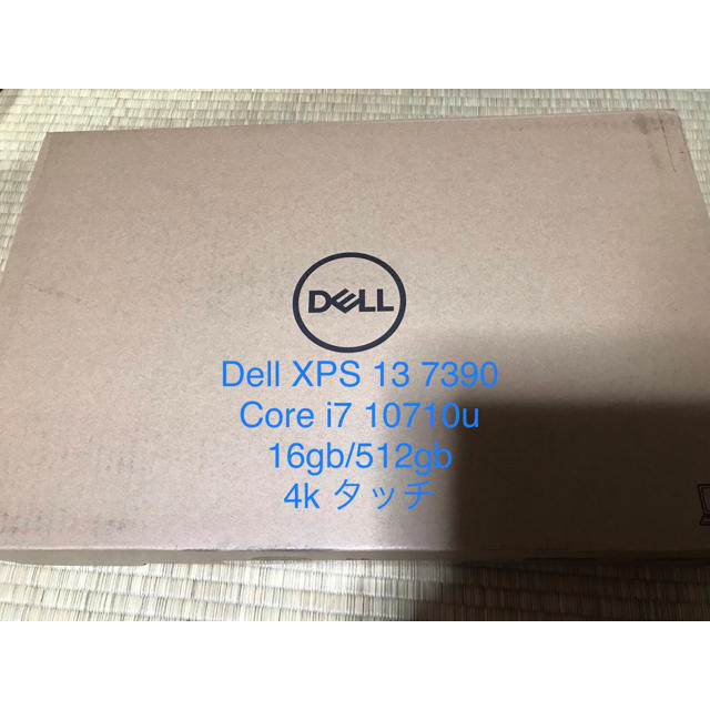【期間限定特価】 DELL - Dell XPS 13 Core i7 10710u/16gb/512gb/4k ノートPC