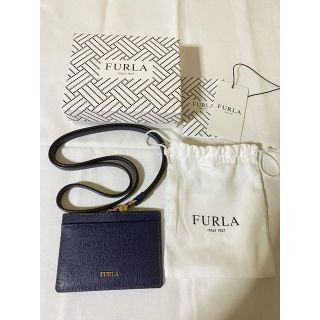 フルラ(Furla)のだいず様　FURLA フルラ　カードケース ネイビー(パスケース/IDカードホルダー)