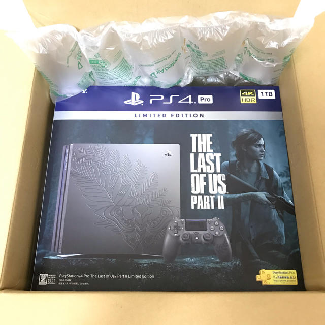 PlayStation 4 Pro The Last of Us Part IIモノラルヘッドセット×1