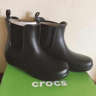 クロックス(crocs)のサイドゴア/レインブーツ(レインブーツ/長靴)