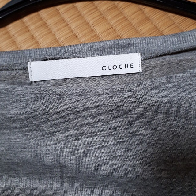 CLOCHE　日本製カットソー レディースのトップス(カットソー(半袖/袖なし))の商品写真