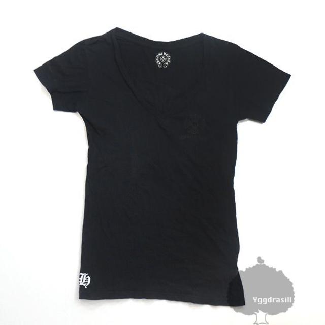 Chrome Hearts(クロムハーツ)のYGG★正規本物 CHROME HEARTSクロムハーツ Vネック Tシャツ S メンズのトップス(Tシャツ/カットソー(半袖/袖なし))の商品写真