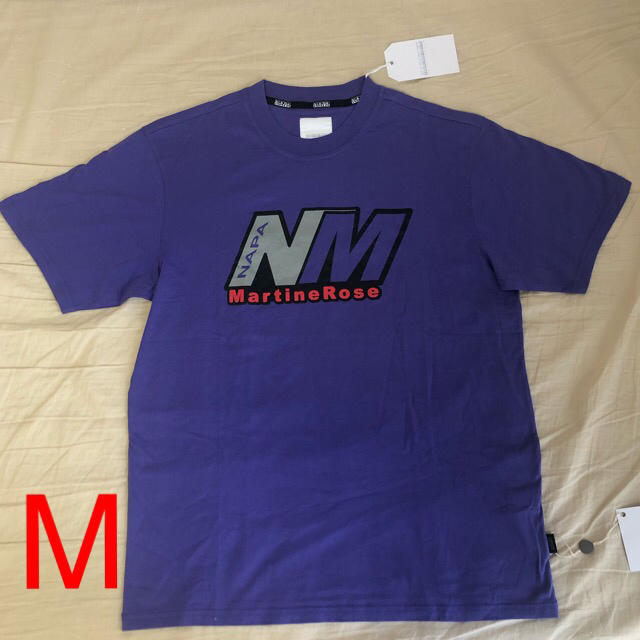 NAPAPIJRI(ナパピリ)のNapa by Martine Rose Tシャツ　パープル メンズのトップス(Tシャツ/カットソー(半袖/袖なし))の商品写真