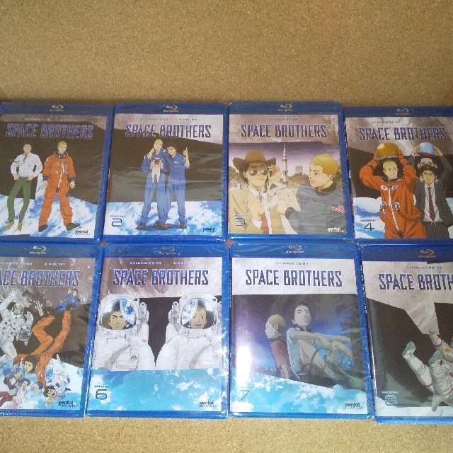 新品BD★宇宙兄弟 コレクション1～8 全99話 ブルーレイ 北米[PS3,4可2475分音声