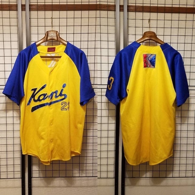 Karl Kani(カールカナイ)のKARL KANI SPORT スナップボタン ベースボールシャツ ユニフォーム メンズのトップス(シャツ)の商品写真