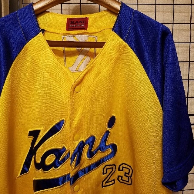 Karl Kani(カールカナイ)のKARL KANI SPORT スナップボタン ベースボールシャツ ユニフォーム メンズのトップス(シャツ)の商品写真