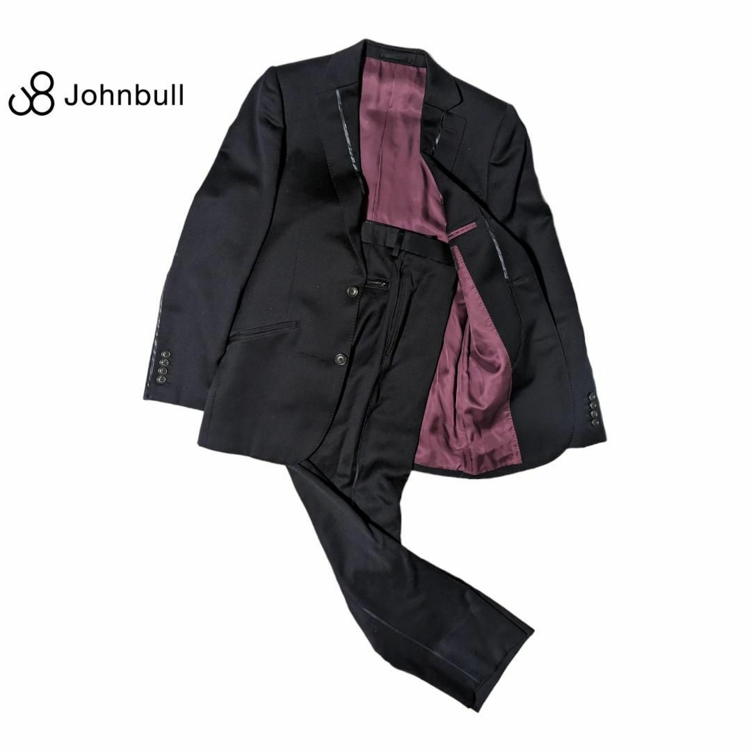 JOHNBULL(ジョンブル)のJOHNBULL ウール スーツ セットアップ ジャケット パンツ メンズのスーツ(セットアップ)の商品写真