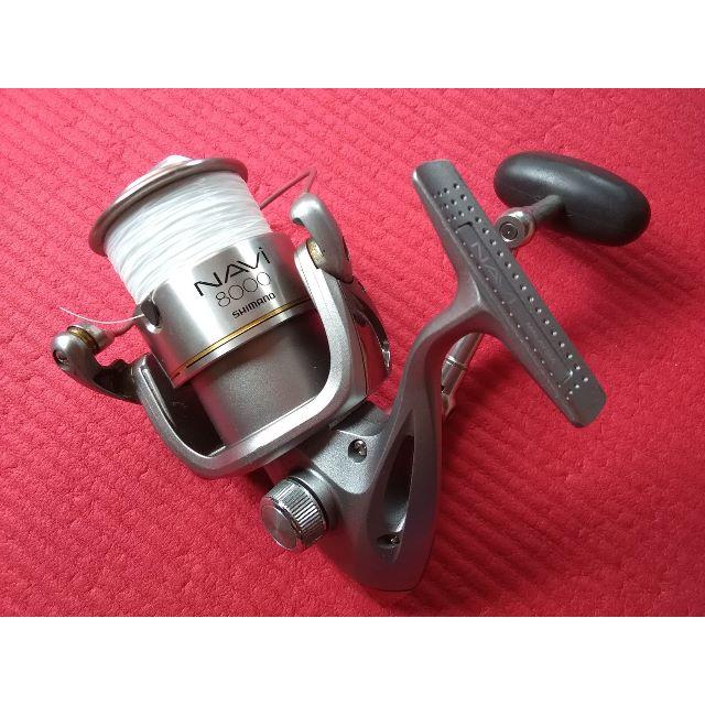 送料込 シマノ ナビ 8000 SHIMANO NAVI 遠投 投釣り