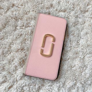 マークジェイコブス(MARC JACOBS)のiPhoneXR MARCJACOBS 手帳型 ケース (iPhoneケース)