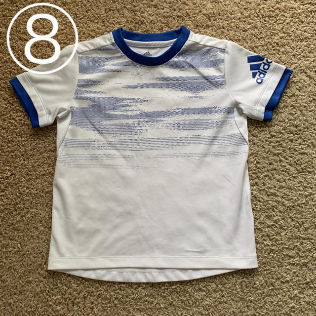 adidas(アディダス)のtoranbi様  ⑥⑦⑧3枚 adidas キッズTシャツ　130サイズ キッズ/ベビー/マタニティのキッズ服男の子用(90cm~)(Tシャツ/カットソー)の商品写真