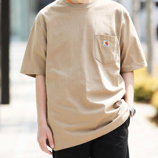 carhartt(カーハート)の【新品、未使用】カーハート　K87 定番　Tシャツ　半袖　Mサイズ メンズのトップス(Tシャツ/カットソー(半袖/袖なし))の商品写真