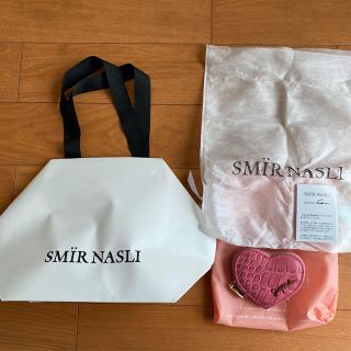 サミールナスリ(SMIR NASLI)の新品•未使用　チェーン付きポーチ•バッグチャームにも❤︎(ポーチ)