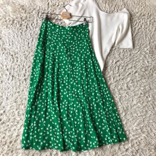 エイチアンドエム(H&M)のH&M 小花柄スカート　shoppers様専用(ロングスカート)