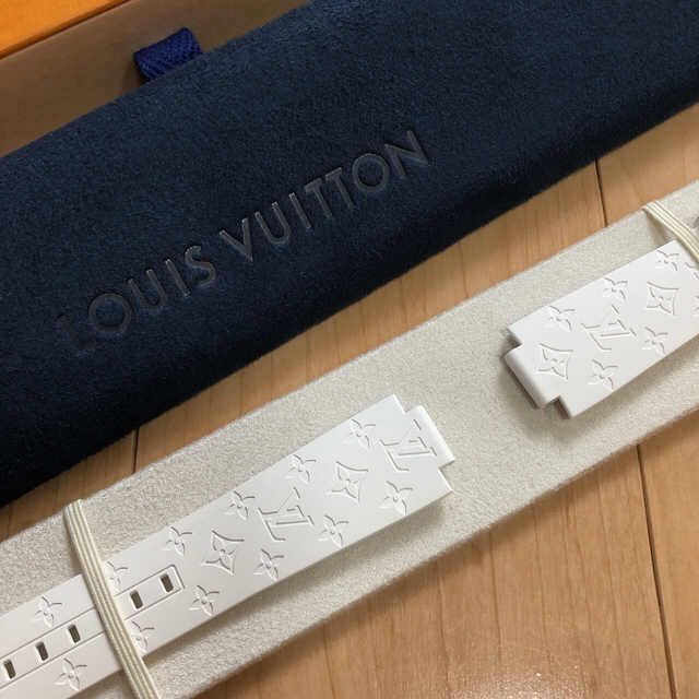 LOUIS VUITTON - タンブール用 モノグラム・ホワイト キャンバス