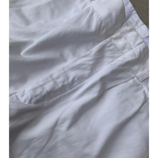 イタリア軍　ホワイト　ワークパンツ メンズのパンツ(ワークパンツ/カーゴパンツ)の商品写真