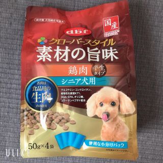 デビフ(dbf)のデビフ　d.b.f クローバースタイル　半生タイプ　シニア犬　総合栄養食(ペットフード)